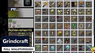 Grindcraft  Full Gameplay Walkthrough [upl. by Kannav698]