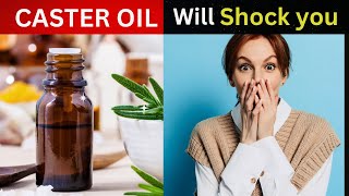 CASTER OIL SHOCKiNG HEALTH BENEFITS  Remove ALL disease BY CASTER OIL  caster oil uses [upl. by Taber]