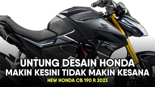 DESAINNYA ANEH TAPI KEREN GIMANA SIH 😂  NEW HONDA CB 190 R 2023 [upl. by Halima677]