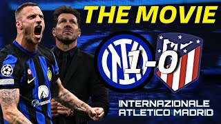 INTER  ATLETICO MADRID 10  OTTAVI DI CHAMPIONS IL FILM DELLA PARTITA [upl. by Eissirc447]