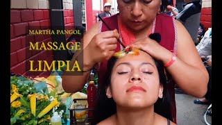 MARTHA ♥ PANGOL ASMR MASSAGE ASMR TRIGGER LIMPIA ESPIRITUAL SPIRITUAL CLEANSING CUENCA Energy [upl. by Yrallam814]