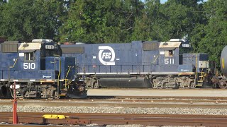 FEC 511 kicks and switches cars in FEC’s Bowden yard I Railfanning JAX S2 EP1 [upl. by Rizan]