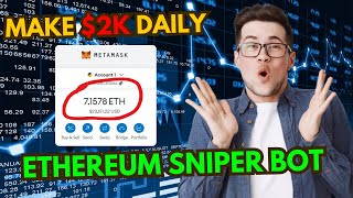 How to Make 2000 Per DAY with Ethereum Sniper Bot  Uniswap Crypto Trading 2024 [upl. by Nosnehpets]