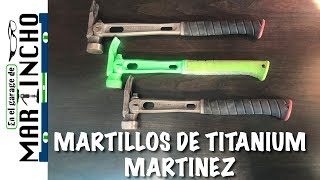 Martillos de Titanium marca MARTINEZ [upl. by Ojyma944]