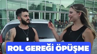 SEVGİLİNİZ ROL GEREĞİ BİRİYLE ÖPÜŞSE TEPKİNİZ NE OLURDU [upl. by Skcirdnek138]