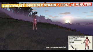 Survivalist Invisible Strain Demo First 30 Minute  No Commentary [upl. by Willms]