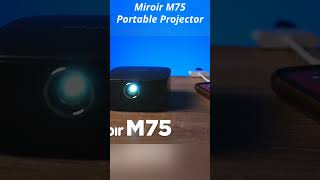 Review Miroir M75 Portable Projector 2023 short [upl. by Giulio]