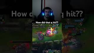 How did that q hit  League Of Legends leagueoflegends shorts [upl. by Ahseela]