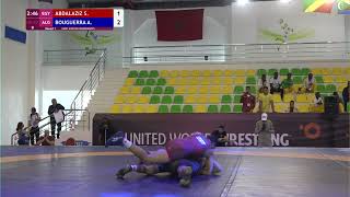 Round 1 GR  80 kg S ABDALAZIZ EGY v A BOUGUERRA ALG [upl. by Vergne]