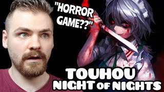 First Time Hearing TOUHOU quotNight of Nights Flowering Nights Remixquot  東方PV  REACTION [upl. by Marget]