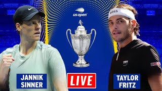 Sinner vs Fritz Live Streaming  US Open 2024  Taylor Fritz vs Jannik Sinner Live [upl. by Mason]