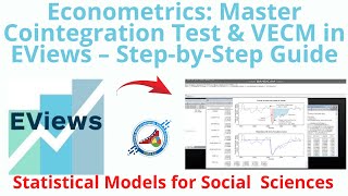 How to Run and Interpret Cointegration Test and VECM in EViews [upl. by Sisi]