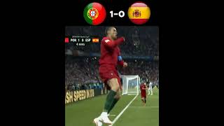 Portugal Vs Spain Highlights  All Goal and Highlights portugal spain youtubeshorts football [upl. by Alben423]