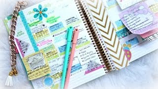 How To Organize and Decorate Your Planner [upl. by Alehtse]