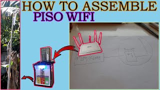 HOW TO ASSEMBLE PISO WIFI VENDO MACHINE [upl. by Kilgore]