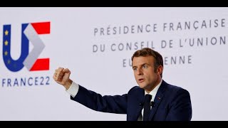 Présidence de lUE  «Je gouvernerai jusqu’au dernier quart d’heure» affirme Macron [upl. by Donaugh]