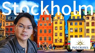 Stockholm Sweden Cruise Port Guide  Solo cruise on PampO Britannia Part 4 [upl. by Adoree]