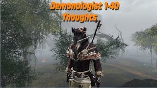 Archeage  Demonologist Game play  My thoughts up to level 40 PvP PvE [upl. by Hgielrebma]