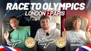 3Way RACE TO PARIS OLYMPICS Eurostar vs British Airways vs Vueling [upl. by Nesbitt]