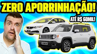 CONFIÁVEIS e BARATOS DE MANTER MELHORES CARROS até 60MIL REAIS SUV SEDÃ HATCH e AUTOMÁTICO [upl. by Ytima]