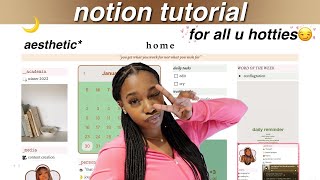 the BEST notion tutorial like ever [upl. by Eimrots]