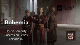 Crusader Kings 3  House Seniority Succession Series  Bohemia  Ep 2 [upl. by Edmee]