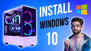 How to Install Windows 10 on your NEW PC And how to activate it [upl. by Casaleggio]