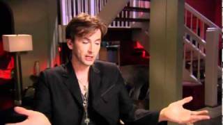 David Tennant Inteview on the set of quotFright Nightquot [upl. by Hank561]