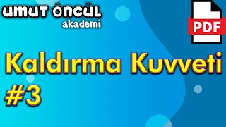 Kaldırma Kuvveti 3  Temel Kavramlar  PDF [upl. by Lucilia]