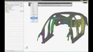 Zone and Plybased Modeling Demo Automotive Composite Structure Design and Analysis 0305 [upl. by Herbst]