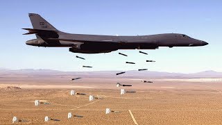 Stunning Video of B1 Lancer in Action • Takeoff amp Landing Training Footage [upl. by Iam781]