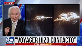 Michio Kaku “Voyager 1 acaba de hacer contacto con objetos ALIEN ALTAMENTE avanzados en el espacio” [upl. by Marte]