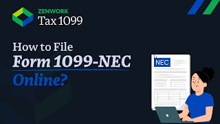 Form 1099 NEC Instructions  Ultimate guide to File 1099 NEC Online [upl. by Felix]