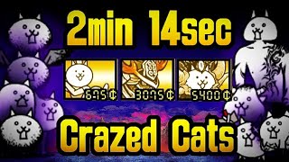 All Crazed Cats Speedrun REDO [upl. by Kalasky722]