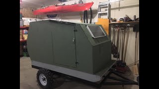 ATV  Sled Camper [upl. by Deyas]