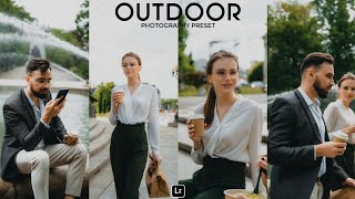 Outdoor Photography Preset  Lightroom Mobile Preset Free DNG  Smooth preset  lightroom preset [upl. by Flossie]