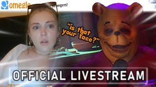 Winnie The Pooh Horror LIVESTREAM on OMEGLE  Blood and Honey 🍯 🔴 [upl. by Sarge]