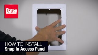 How to Install an Access Panel [upl. by Enilram890]