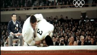 First Judo Open Champion  Antonius Geesink  Tokyo 1964 Olympics [upl. by Kramnhoj]