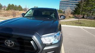 Cheapest new Toyota Tacoma 2023 Tacoma SR 4 cylinder4x2 MSRP 26870 base model utility package [upl. by Mil960]