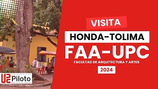 Visita Honda Tolima FAA UPC 2024 [upl. by Edrahc]