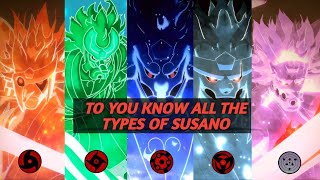 All types of susano [upl. by Ayot]