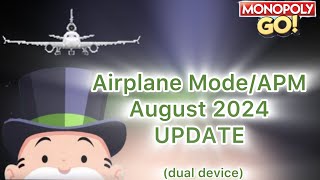 Airplane ModeAPM after August 2024 update  Monopoly GO monopolygo apm airplanemode update [upl. by Humph]