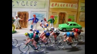 Tour de France des cyclistes miniatures 1963 [upl. by Graeme]