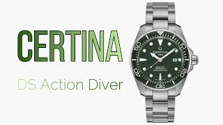 Unboxing  Certina DS Action Diver  Deutsch [upl. by Eelyr]