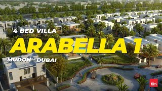 Stunning 4 Bed Villa in Arabella 1 Mudon  Dubai [upl. by Nagaem]