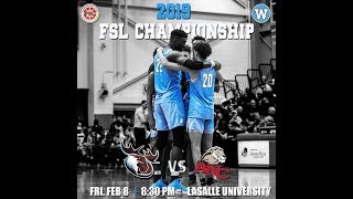 WESTTOWN vs ACADEMY NEW CHURCH quot2019 FSL CHAMPIONSHIPquot [upl. by Edmunda697]