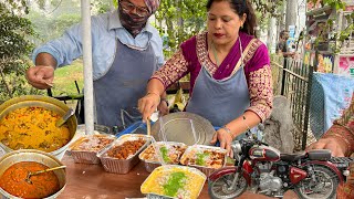 Ludhiana के फेमस sardarji के bullet Rajma kadi चावल wife के साथ start किया street food india [upl. by Viviene863]