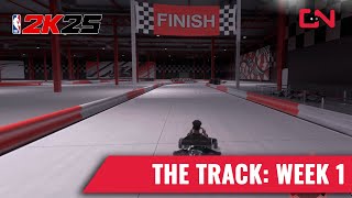 NBA 2K25 The Track Week 1 GoKart Race [upl. by Atilegna]