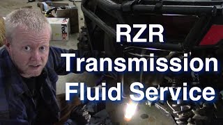 RZR S 1000 Transmission Service [upl. by Noyart]